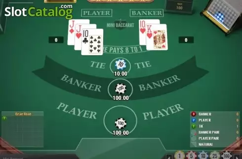 Οθόνη3. Mini Baccarat (Play'n Go) Κουλοχέρης
