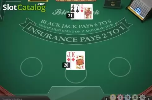 Οθόνη4. Single Deck Blackjack MH Κουλοχέρης