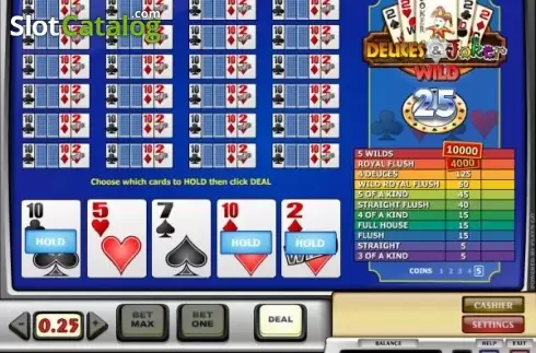 Οθόνη3. Deuces and Joker Wild (Others) Κουλοχέρης