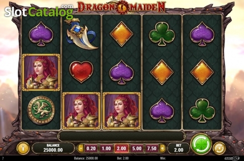 Οθόνη2. Dragon Maiden Κουλοχέρης