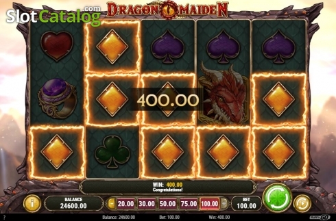 Οθόνη3. Dragon Maiden Κουλοχέρης