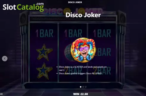 Οθόνη5. Disco Joker Κουλοχέρης 