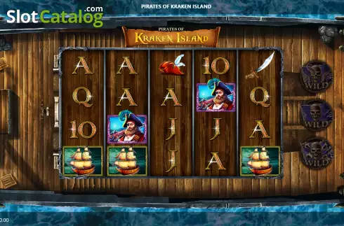 Οθόνη2. Pirates of Kraken Island Κουλοχέρης 