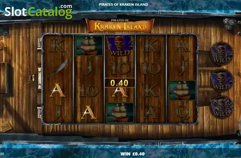 Οθόνη4. Pirates of Kraken Island Κουλοχέρης 
