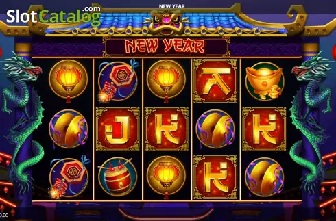 Οθόνη2. New Year (Playnova) Κουλοχέρης