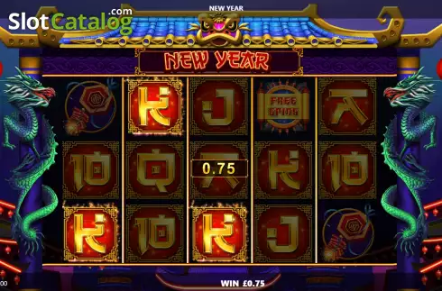 Οθόνη3. New Year (Playnova) Κουλοχέρης