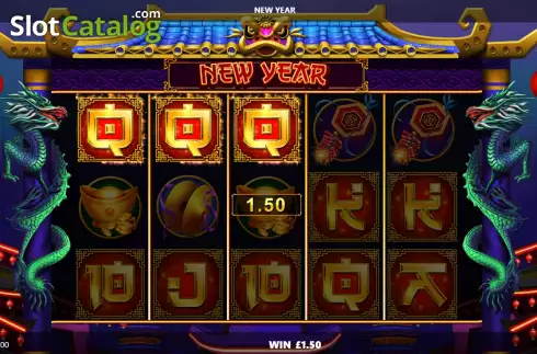 Οθόνη4. New Year (Playnova) Κουλοχέρης