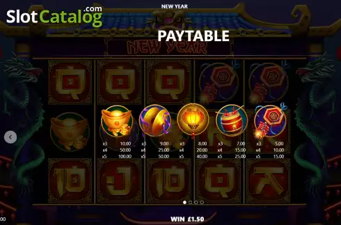 Οθόνη5. New Year (Playnova) Κουλοχέρης