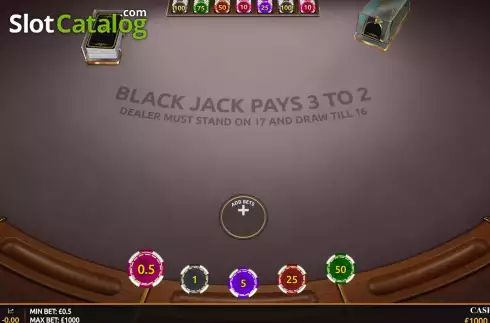 Οθόνη2. Blackjack (Playnova) Κουλοχέρης
