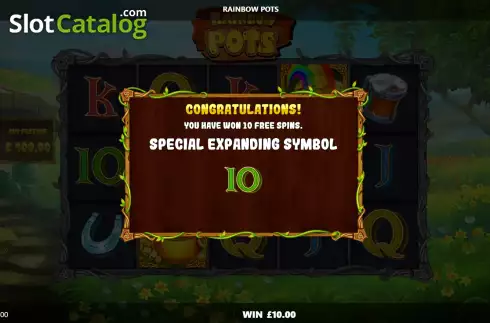 Οθόνη5. Rainbow Pots Κουλοχέρης
