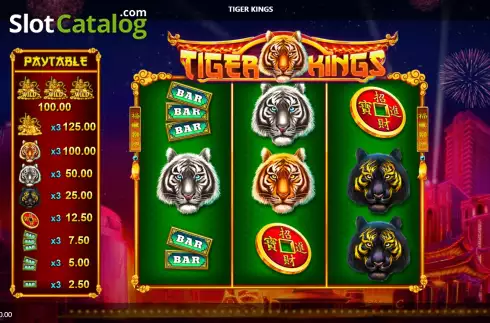 Οθόνη2. Tiger Kings Κουλοχέρης