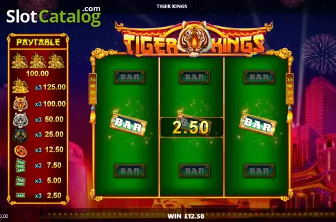 Οθόνη3. Tiger Kings Κουλοχέρης