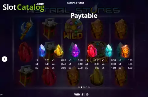 Οθόνη6. Astral Stones Κουλοχέρης 