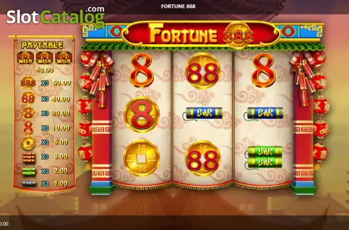 Οθόνη2. Fortune 888 Κουλοχέρης 