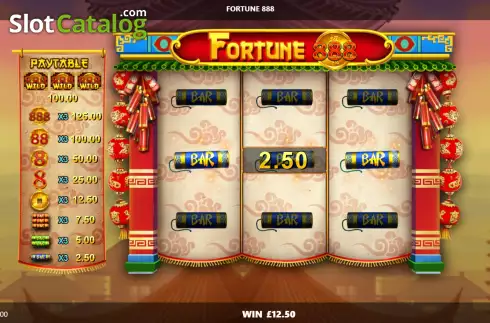 Οθόνη4. Fortune 888 Κουλοχέρης 