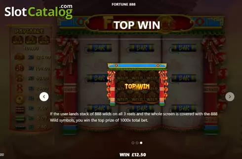 Οθόνη7. Fortune 888 Κουλοχέρης 