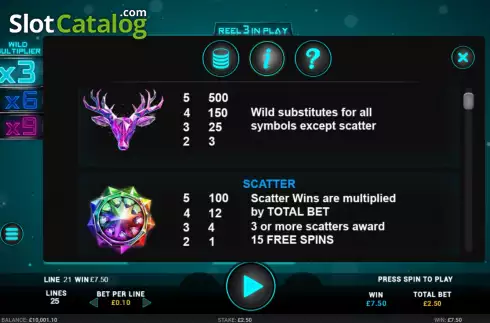 Οθόνη5. Crystal Stag Κουλοχέρης