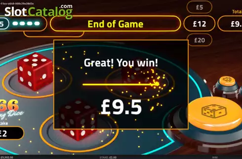 Οθόνη4. 666 Rolling Dice Κουλοχέρης