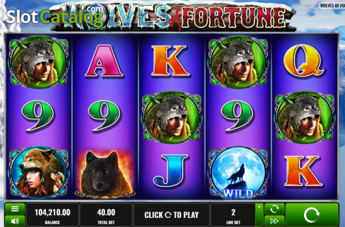 Οθόνη2. Wolves of Fortune Κουλοχέρης