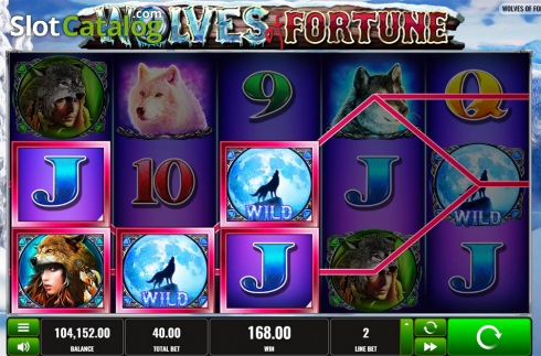 Οθόνη3. Wolves of Fortune Κουλοχέρης