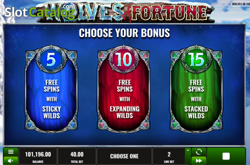 Οθόνη5. Wolves of Fortune Κουλοχέρης