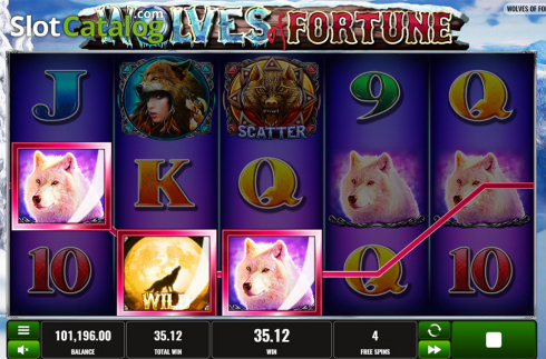 Οθόνη6. Wolves of Fortune Κουλοχέρης