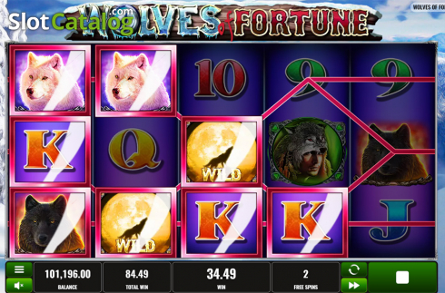 Οθόνη7. Wolves of Fortune Κουλοχέρης
