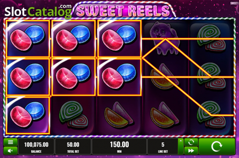 Οθόνη5. Sweet Reels (Playreels) Κουλοχέρης