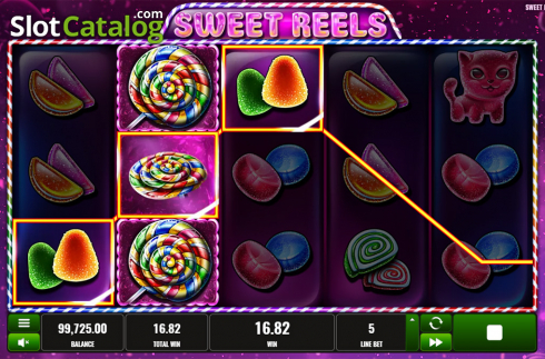 Οθόνη6. Sweet Reels (Playreels) Κουλοχέρης