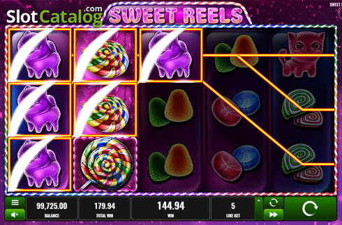 Οθόνη7. Sweet Reels (Playreels) Κουλοχέρης