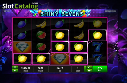 Οθόνη4. Shiny Sevens Κουλοχέρης
