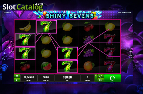Οθόνη6. Shiny Sevens Κουλοχέρης