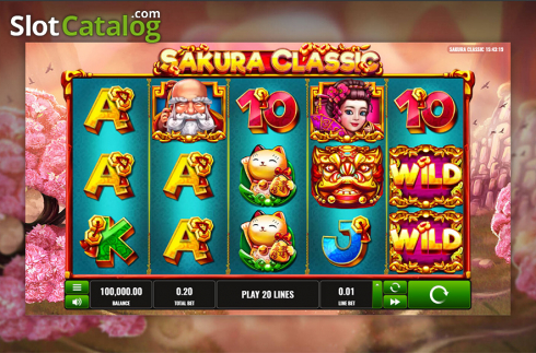 Οθόνη2. Sakura Classic Κουλοχέρης