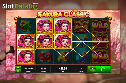 Οθόνη3. Sakura Classic Κουλοχέρης