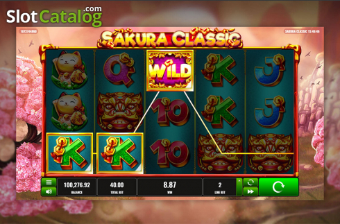 Οθόνη4. Sakura Classic Κουλοχέρης