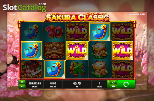 Οθόνη5. Sakura Classic Κουλοχέρης