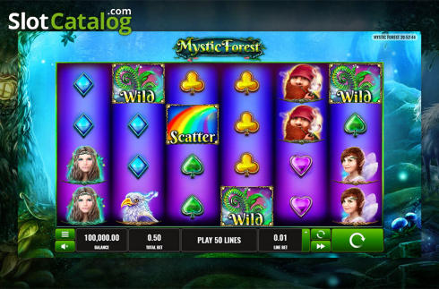 Οθόνη2. Mystic Forest (Playreels) Κουλοχέρης