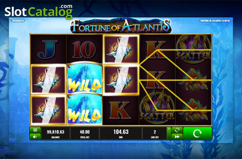 Οθόνη4. Fortune of Atlantis Κουλοχέρης 