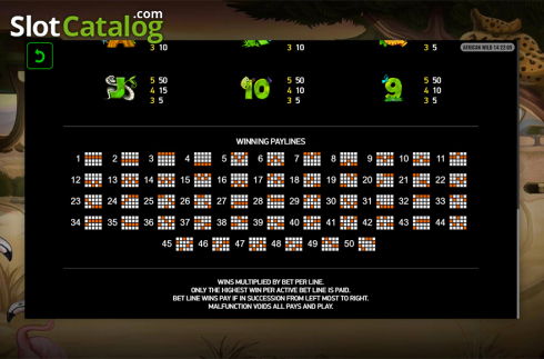 Οθόνη9. African Wild (Playreels) Κουλοχέρης