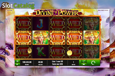 Οθόνη4. Divine Power Κουλοχέρης