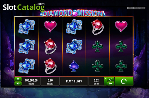 Οθόνη2. Diamond Mission Κουλοχέρης