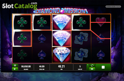Οθόνη3. Diamond Mission Κουλοχέρης