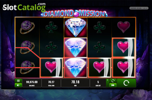 Οθόνη6. Diamond Mission Κουλοχέρης