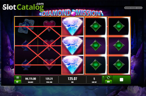 Οθόνη7. Diamond Mission Κουλοχέρης