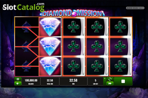 Οθόνη8. Diamond Mission Κουλοχέρης