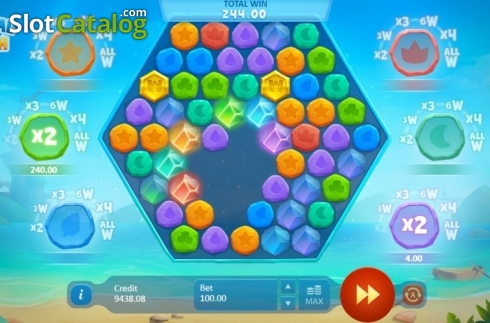 Οθόνη3. Crystal Crush (Playson) Κουλοχέρης