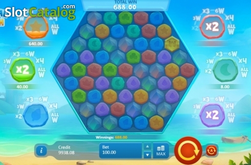 Οθόνη4. Crystal Crush (Playson) Κουλοχέρης