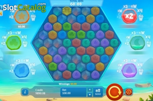 Οθόνη5. Crystal Crush (Playson) Κουλοχέρης