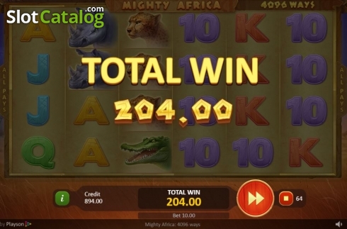 Οθόνη6. Mighty Africa Κουλοχέρης