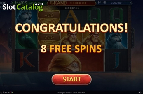 Οθόνη6. Vikings Fortune: Hold and Win Κουλοχέρης